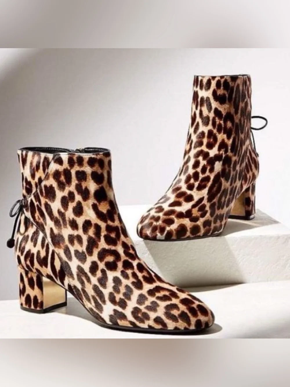 Tory Burch Boots Laila Leopard Boots
